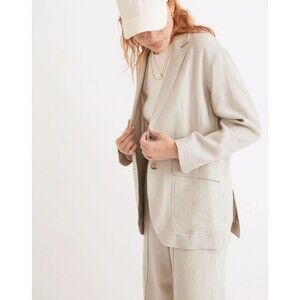 Madewell Cream Blazer